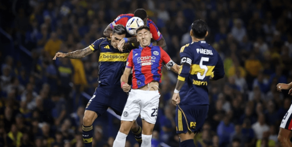 Boca dejó escapar la ventaja y empató con San Lorenzo en el clásico