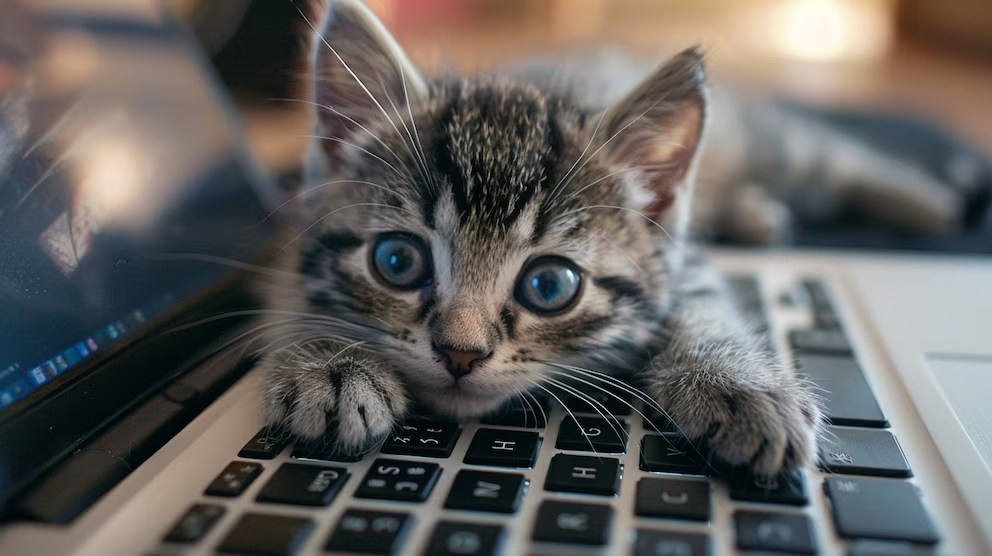 El curioso motivo por el que los gatos prefieren tu computadora para&nbsp;dormir